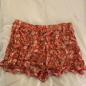 American Eagle Flowy Floral Shorts